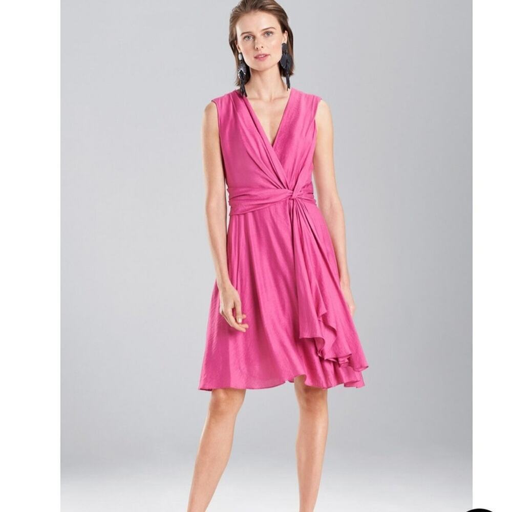 NEW! Josie Natori sleeveless knotted dress